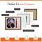 iFrame Graduation Photo & Tassel Frame I 5x7 & 8x10 Picture Frame For 2025 Class Year | Real Wood Cherry, Black and Walnut Finish I Wall Mount & Tabletop Graduation Frame | Made in USA
